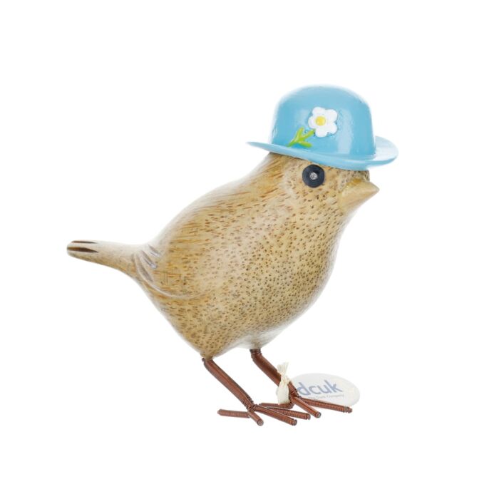 DCUK Sparrows with Hats - Blue Flower